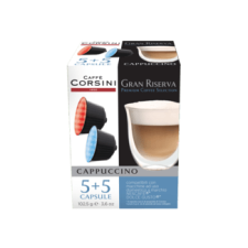 CAFFÉ CORSINI Caffé Corsini Capuccino Dolce Gusto kompatibilis kapszula, 5+5 db kávé