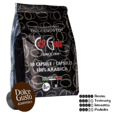  Caffé Gioia kávékapszula dolce gusto kávégépekkel kompatibilis 100% arabica kivitel 10 db kávé