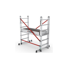 Cagsan STELLA Összecsukható Létra Állványzat (Munkamagasság: 4,3m) létra és állvány