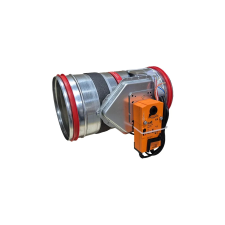 Cairox Motoros, kör keresztmetszetű tűzcsappantyú, 230V, 120 perc- Circe4 M230- D355 hűtés, fűtés szerelvény