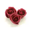 Cake Masters Cake-Masters marcipán rózsák, közepes, bordó, 4 db
