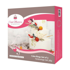 Cake Masters Cake-Masters tortakarika szett, 18-24-28 cm sütés és főzés