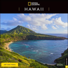  CAL 24 NATIONAL GEOGRAPHIC HAWAII 2024 – WALL naptár, kalendárium