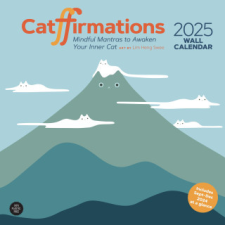 CAL 25 CATFFIRMATIONS WALL CALENDAR 2025 – WALL naptár, kalendárium