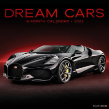  CAL 25 DREAM CARS 2025 WALL – WALL naptár, kalendárium