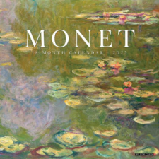 CAL 25 MONET 2025 WALL – WALL naptár, kalendárium