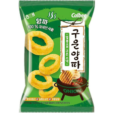  Calbee 1500 Roasted Onion Ring sült hagymakarika chips 60g előétel és snack