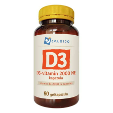 Caleido D3-VITAMIN 2000 NE gélkapszula 90 db vitamin és táplálékkiegészítő