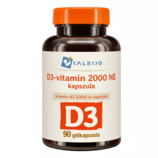 Caleido D3-VITAMIN 2000 NE gélkapszula 90db vitamin és táplálékkiegészítő