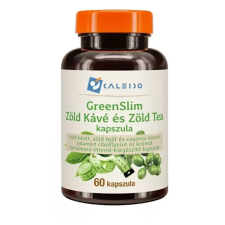 Caleido Greenslim zöld kávé és zöld tea kapszula 60db vitamin és táplálékkiegészítő