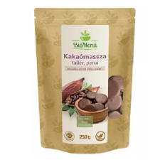 Caleido IT-Outsource Kft. BIO Kakaómassza tallér perui 250g BioMenü vitamin és táplálékkiegészítő