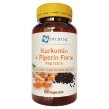 Caleido Kurkumin + Piperin Forte kapszula 60 db gyógyhatású készítmény