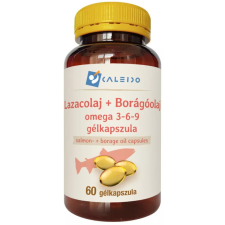 Caleido LAZACOLAJ+BORÁGÓOLAJ omega 3-6-9 gélkapszula 60db vitamin és táplálékkiegészítő