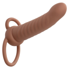  CALEXOTICS Maxx Ribbed – dupla penetráló vibrátor, 10 rezgés vibrátorok