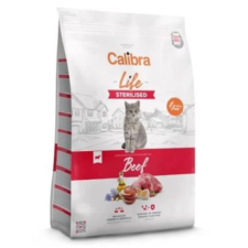 Calibra Cat Life Sterilised Beef macskatáp 6 kg macskaeledel
