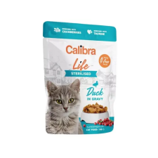 Calibra Cat Life tasakos eledel ivartalanított macskáknak, kacsával, szószban 85 g macskaeledel