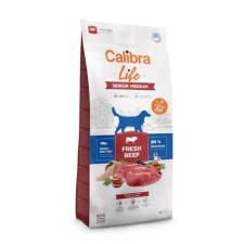 Calibra Dog Life Senior Medium Breed Fresh Beef kutyatáp 12 kg kutyaeledel