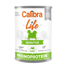 Calibra Dog Life Sensitive Rabbit konzerv 400g kutyaeledel