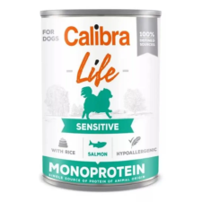  Calibra Dog Life Sensitive salmon konzerv 400g kutyaeledel