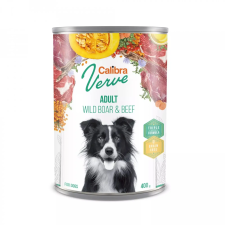 Calibra Dog Verve konz. GF Adult Wild Boar & Beef 400 g kutyaeledel