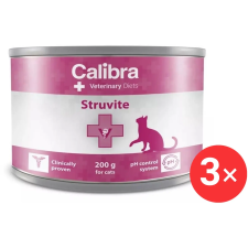 Calibra VD Cat konz. Struvite 3 × 200 g macskaeledel