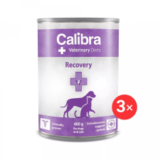 Calibra VD Dog & Cat konzerv Recovery 3 × 400 g macskaeledel