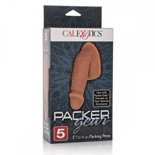 California Exotic Packing Penis puha pénisz 5&quot; (barna bőrszín - 13,5 cm) műpénisz, dildó