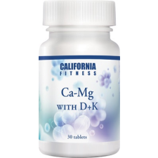 CaliVita CaliVita California Fitness Ca-Mg with D+K (30 tabletta) vitamin és táplálékkiegészítő
