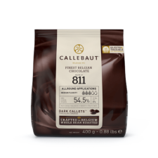 Callebaut 54,5%-os étcsokoládé pasztilla (korong) 400g Callebaut 811 sütés és főzés