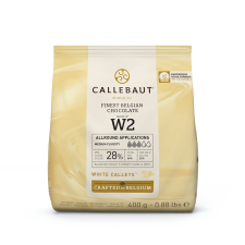 Callebaut fehércsokoládé, 28%, 400g sütés és főzés