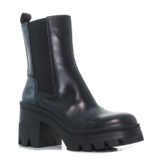Calvin Klein Chunky Heeled Chelsea fekete női bokacsizma Méret:36 női csizma, bakancs