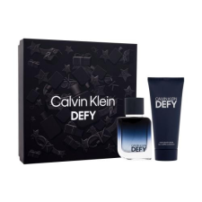 Calvin Klein Defy eau de parfum eau de parfum 50 ml + tusfürdő 100 ml férfiaknak kozmetikai ajándékcsomag