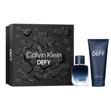 Calvin Klein Defy férfi parfüm szett (eau de parfum) Edp 50ml+100ml Tusfürdő kozmetikai ajándékcsomag