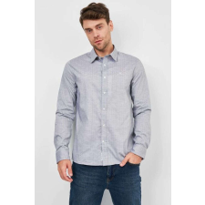 Calvin Klein Dobby ing J30J318188, szürke, XL INTL férfi ing