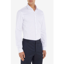 Calvin Klein férfi ing K10K112104 41 IT Fehér férfi ing