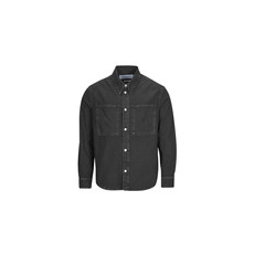 Calvin Klein Jeans Dzsekik CANVAS RELAXED LINEAR SHIRT Fekete EU S