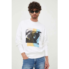 Calvin Klein Jeans férfi blúz J30J323750 XL INTL Fehér férfi póló