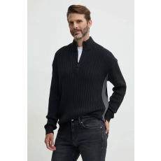 Calvin Klein Jeans férfi pulóver J30J326199 M INTL Fekete