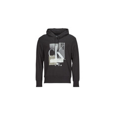 Calvin Klein Jeans Pulóverek CONNECTED LAYER LANDSCAPE HOODIE Fekete EU L férfi pulóver, kardigán
