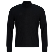 Calvin Klein Jeans Pulóverek LS MERINO MOCK NECK SWTR Fekete EU M