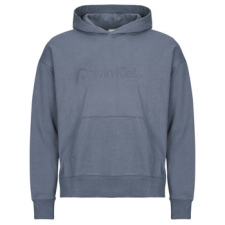 Calvin Klein Jeans Pulóverek LS STANDARD LOGO PREMIUM TERRY P Kék EU L férfi pulóver, kardigán