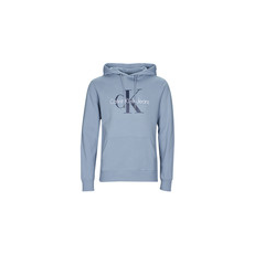 Calvin Klein Jeans Pulóverek MONOLOGO REGULAR HOODIE Kék EU S