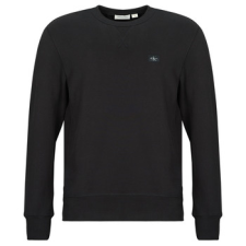 Calvin Klein Jeans Pulóverek WOVEN LABEL CREW NECK Fekete EU S férfi pulóver, kardigán