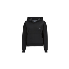 Calvin Klein Jeans Pulóverek WOVEN LABEL HOODIE Fekete EU M női pulóver, kardigán