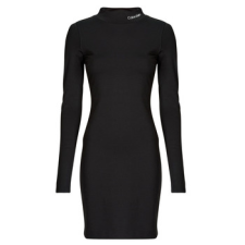 Calvin Klein Jeans Rövid ruhák LOGO ELASTIC MILANODRESS Fekete EU XL női ruha