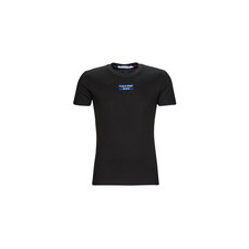Calvin Klein Jeans Rövid ujjú pólók TRANSPARENT STRIPE LOGO TEE Fekete EU S férfi póló