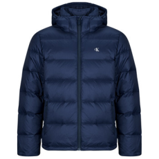 Calvin Klein Jeans Steppelt kabátok LS NYLON ZIP OFF HOOD DOWN PUFFE Tengerész EU L