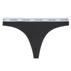 Calvin Klein Jeans Stringek THONG X5 Fekete EU M
