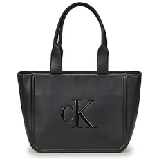 Calvin Klein Jeans Válltáskák BOLD CK MEDIUM TOTE Fekete Egy méret