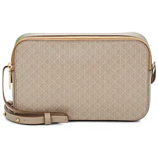 Calvin Klein Jeans Válltáskák EMBLEM AOP ELONGATED CAMERA BAG Bézs Egy méret